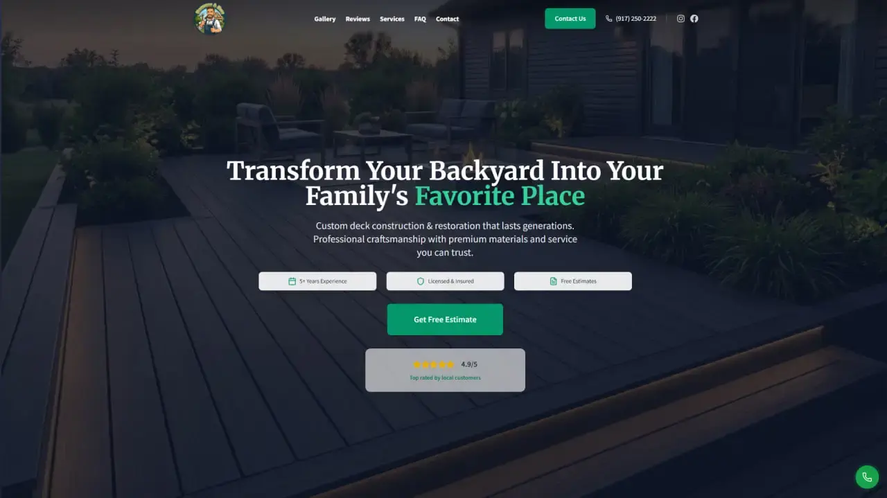 Hammer & Hew website